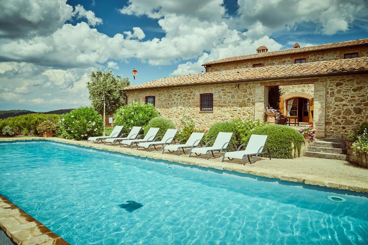 Villa Apparita Pienza Buitenkant foto