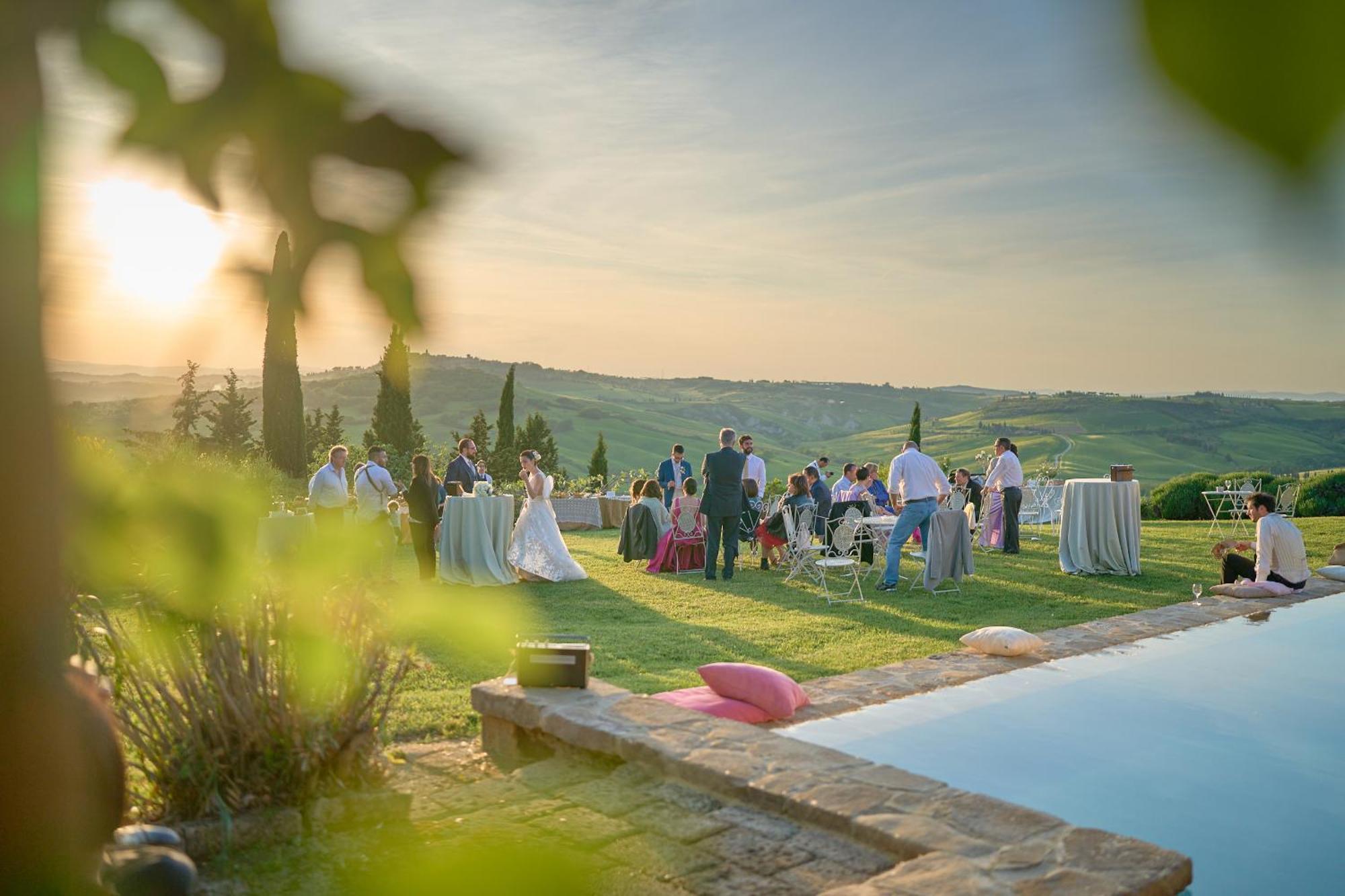 Villa Apparita Pienza Buitenkant foto