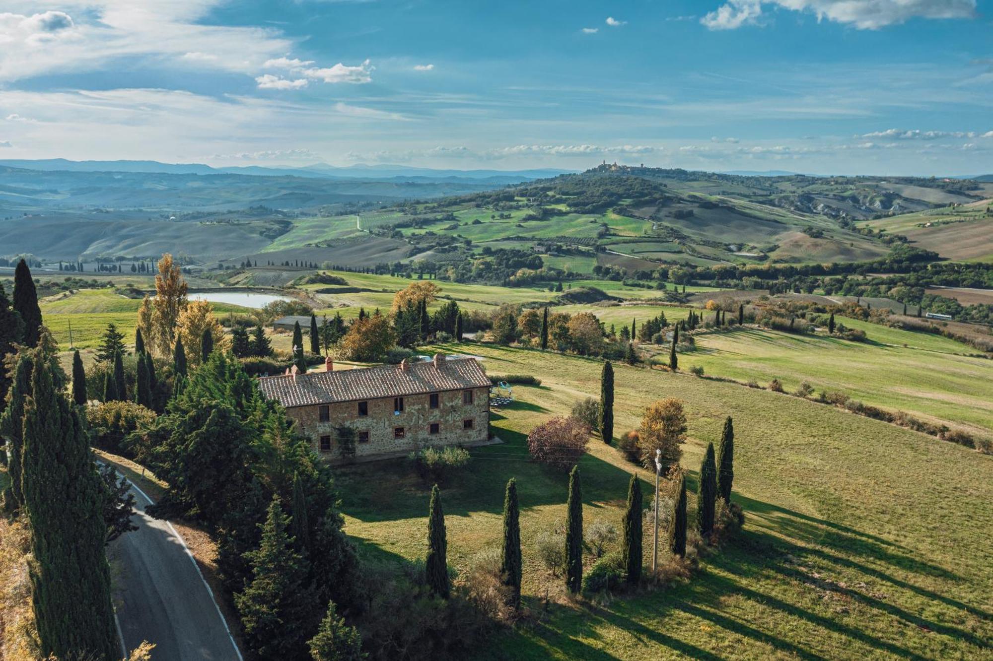 Villa Apparita Pienza Buitenkant foto