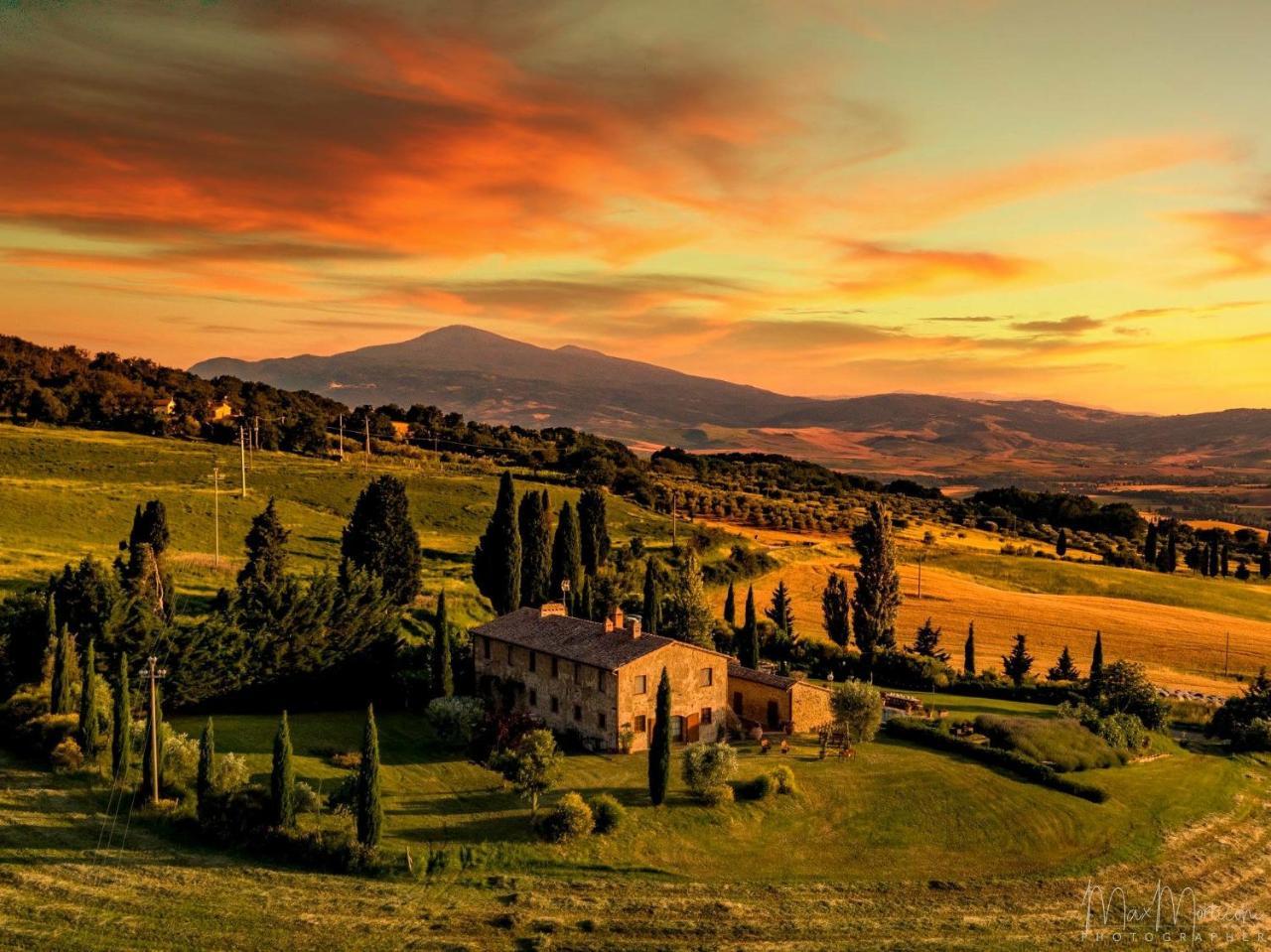 Villa Apparita Pienza Buitenkant foto